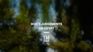 Exodus 7-11 - God's Judgement On Egypt