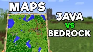 How to Make a Map in Minecraft - Java VS Bedrock