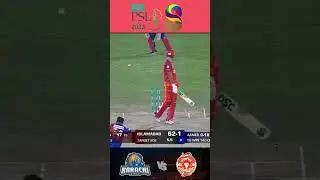 Fall of Wickets Islamabad I Match 19 I #psl8 #psl #2023 #t20