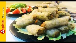 il existe des Centaines de Recettes ! Celui là est le PLUS CROUSTILLANT !!! NEMS Poulet - Crevettes