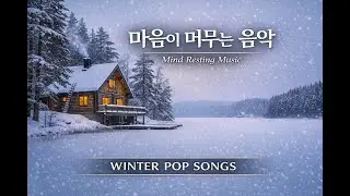 [PLAYLIST] 카페 감성 WINTER POP SONGS | 가사에 머무는 밤