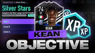 HOW TO QUICKLY UNLOCK MOISE KEAN SILVER STARS OBJECTIVE!! - FIFA 21