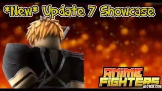 [UPDATE 7] Anime Fighters Simulator NEW Map, Characters, Raids and Crafting Showcase!