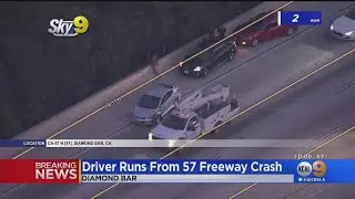 Female Chase Suspect Apprehended After Running Into Diamond Bar Home