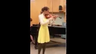Maria Sanderson Mendelssohn  Violin Concerto Pt 2