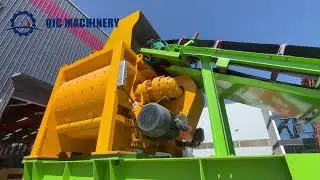Mobile concrete batching plant