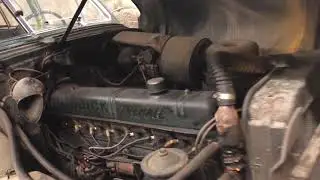 1948 Buick Fireball Straight 8 engine IDLING