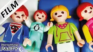 Playmobil Film Deutsch -DIE ÜBERNACHTUNGSPARTY- EMMA+JULIAN STREITEN SICH! Kinderserie Familie Vogel