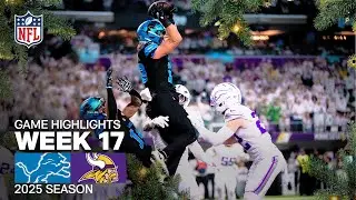 Detroit Lions vs Minnesota Vikings Christmas Day Game Highlights | 2025 NFL Season Week 17