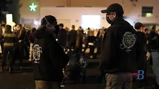 Vigil held for Halyna Hutchins at IATSE in Burbank, CA