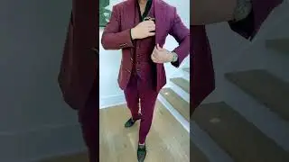 The Ultimate Style Upgrade: Midnight Marrone Tweed Look | Sebastian Cruz Couture