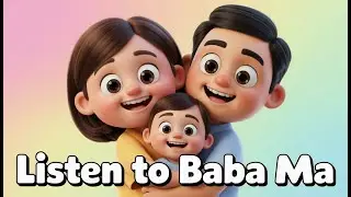Listen to Baba Ma ❤️ | Good Kids Moral Song | Learn Good Habits | Kids Video