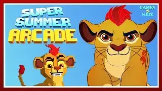 The Lion Guard - Super Summer Arcade - Kion Adventure Game - Disney Jr Kids App