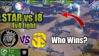 Team Star ⭐ Vs i8 4v4 Fight 🔥 Who WINS??? 🥵