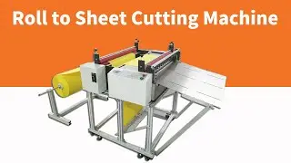roll  to sheet cutter machine