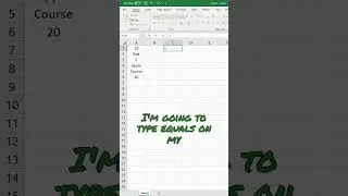 Как подсчитать количество ячеек с текстом в Excel