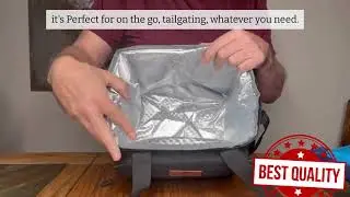 The Ultimate Tactical Lunch Box for Work & Travel 🍱 Heavy-Duty Insulated Cooler Bag 2025!