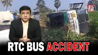 Bus Driver Ko Fits Aane Ke Nateeje Mein Hua RTC Bus Ka Bada Hadsa | Kai Musafir Zakhmi | SACH NEWS.