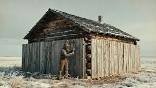 Neighbors Laughed When He Built a Second Wall on His Cabin &mdash; Until It Saved 21 Degrees