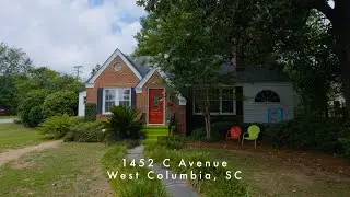 Tour this Classic Brick Home in WEST COLUMBIA, SC | Corner Lot with Character