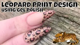 Leopard Print with Gel Polish