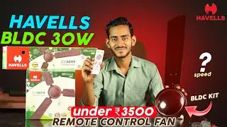 havells efficiencia dx review ✨ Havells Bldc 30w cieling fan unboxing & review / Guptaji electrical