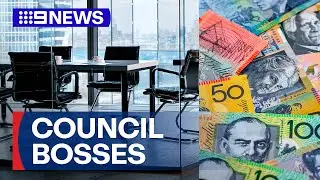 Questions asked over council executive salaries | 9 News Australia