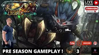 League Of Legends - Tyler1 Pre Season Warwick Jungle Plays ! - EUNE Gold 3 @OptifieD