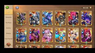 Hero set up for ember army castle clash
