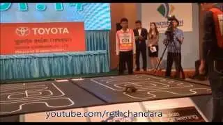 khmer robot competition on TVK 06 March 2015  #022