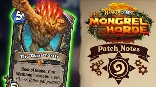 The Mongrel Horde Patch Notes!