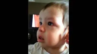 Babyder sad, daddy go bye-bye!!