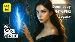 【Eng sub】Doomsday vs Saga Storm pt.1  Bite & Shuffle Lagacy  Magic the Gathering【No.216】