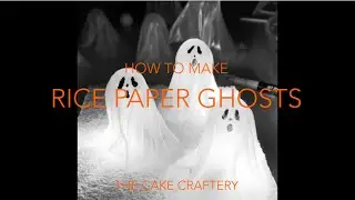 Rice Paper Ghosts Tutorial