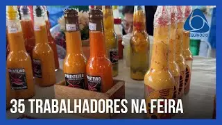Feira de Agricultura e Arte movimenta o com&eacute;rcio local