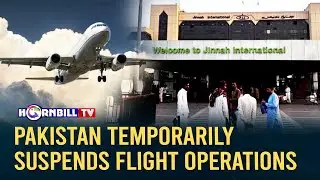 PAKISTAN TEMPORARILY SUSPENDS FLIGHT OPERATIONS