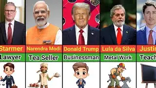 Former Jobs of The world Leaders Before They Became a Leaders