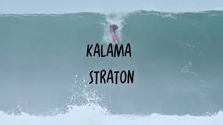 Kalama Stratton tubazos en Zicatela y en Hawaii