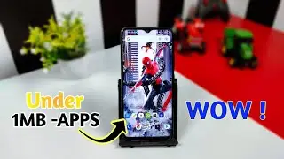 1-MB APPS 🔥 5 Useful android app under 1mb || Best apps under 1MB