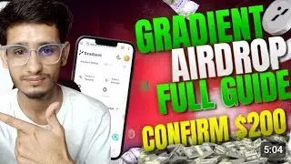 Gradient Network Airdrop &mdash; Farm EXP & Unlock Rewards! 🪂