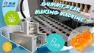 How to make vitamin gummy candy? Jelly/Gummy soft candy production line