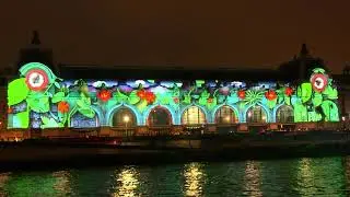 Vid&eacute;o Mapping  Mus&eacute;e d'Orsay Amandine Vitrac