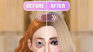 ASMR Black Beauty Homeless BRIDE Transformation // Royalty Bridal Makeover
