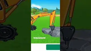 Keren gak sampe 5 detik batunya pecah, truk pemecah batu
