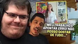 CASIMIRO REAGE: O APARTAMENTO DE MÔNICA MARTELLI ft. Chico Moedas - CASA VOGUE | Cortes do Casimito