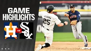 Astros vs. White Sox Game Highlights (6/18/24) | MLB Highlights