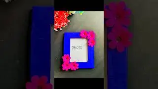 Easy Photo Making Idea ||Photo Frame 🖼️ DIY #papercraft #youtube #shortsfeed #shortvideos #ytshorts