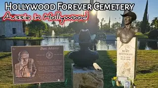 Exploring Hollywood Forever: Where Legends Lie in Peace! We visit Burt Reynolds.