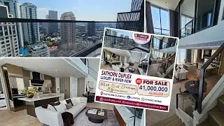 Sky-High Living: Top Floor Duplex in Sathorn