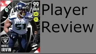 NFL Movers Bruce Irvin | Player Review | Madden 16 Ultimate Team Gameplay